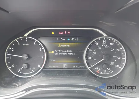 2017 Nissan Maxima 3.5 S z USA, uszkodzony, nr VIN 1N4AA6AP9HC369780